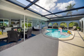 Canal Access and Private Pool Cape Coral Oasis!